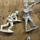 54mm Wwii German Afrika Korps Unpainted Soldiers Set 33   Pcs
