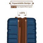 Luggage Sets 6 Pieces Hardside Expandable Suitcases With Spinner Wheels