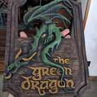 Lord Of The Rings The Prancing Pony And The Green Dragon Pub Signs Set Handmade