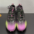Mens Ua Spotlight Clone 3 0 Mc World Tour Football Cleats 11 5 Black pink yellow