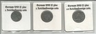 Wwii German Coins 1 5 10 Reichspfennigs Coa   History   Album Included