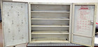 Federal Mogul Wheel Safety Service Gas Station Display Cabinet 18   x18   x5      