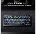 Corsair K65 Plus Wireless 75  Rgb Mechanical Gaming Keyboard     Pre-lubricated   