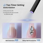 Portable Mini Nail Lamp Uv Led Light - Handheld Gel Polish Dryer Curing Lamp