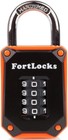 Gym Locker Lock - 4 Digit  Heavy Duty  Hardened Stainless Steel  Weatherproof An