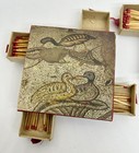 Lot Of 2 Vintage Matchbox  ancient Mosaics In Israel  Antiquities Ltd  4     4-way