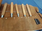 Japanese Vintage Chisels Tsuki Nomi Japan Signed Vintage 24  18  15 11 6mm 