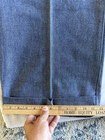 Vtg 60s 70s Wrangler Bell Bottom Pants Usa Flare Bottoms Hippie Boho 28x33 Blue