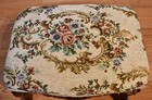 1910s Antique French Louis Xv Carved Walnut Footstool   Ottoman New Upholstery