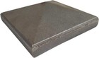 Pyramid Post Caps - Cast Iron  Weld - On  multiple Size Variations 