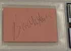 Bruce Mclaren   Dan Gurney Signed Cut Psa Authentic Autograph F1 Formula 1