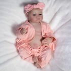 18  Realistic Reborn Baby Dolls Full Body Vinyl Silicone Newborn Girl Doll Gift