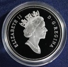 Canada 1796-1996 1 Dollar Mcintosh Apple Proof Silver Coin