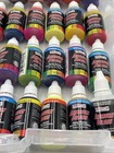 U s  Art Supply 50 Color 1oz Ultimate Airbrush Acrylic Paint Set Cleaner Reducer