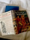 Nancy Drew Shadow Ranch Rare Hole In Spine Copy W Dust Jacket Dj Very Good 