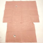 Apple Blossom Muted Pink Counted Cross Stitch Needlepoint Linen Fabric 28 Count