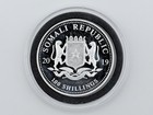 2019 Somalia African Wildlife Elephant  Bu 1 Oz  Silver Coin Somali Republic