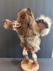 17  Everett Tawahongva Hopi Kachina Black Bear Katsina 1985 Signed Master Carver