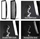 Us Godox 22x90cm 30x120cm 80x120cm 60x90cm Grid Honeycomb Softbox Bowens Mount
