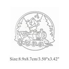 Christmas Train Mountain Metal Die Cuts christmas Tree Cutting Dies Cut Stenc   