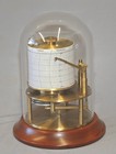 Contemporary Barograph Under A Glass Dome By Russell Scientific Instruments Ltd
