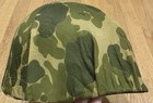 Original Usgi Camouflage Parachute Scarf Or M1 Helmet Cover