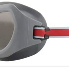 New Speedo Junior Sprinter Swim Goggles Grey Black - Age 6-14 Uv Protection