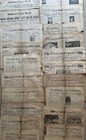 Estate Collection Old Warwick Ny Newspapers 1930s-1940s  Middletown  Port Jervis