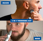Wahl Groomsman Rechargeable Beard Trimmer Kit With Bonus Nose Trimmer