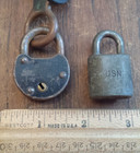 Lot Of 2  Vintage Corbin Small Padlocks - No Keys