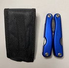Boeing Blue Multi-tool Folding Tool W  Nylon Belt Pouch