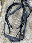 Equiroyal Black Raised Leather Pony English Bridle