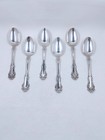 Antique Berkshire 1847 Rogers Bros Teaspoons  set 6  victorian 1897  silverplate