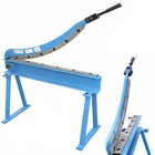 Manual Guillotine Shear 32  X 16 Gauge Sheet Metal Plate Cutting Cutter W  Stand
