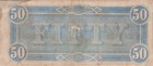 1864    50   Confederate States Of America Note   T-66  