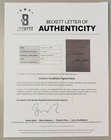 Stephen Sondheim Signed Autographed 6x8 Typed Letter Beckett Bas West Side Story