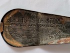 Old Canajoharie Shoe Horn Schults Store Advertising Star Brand Metal Ny Antique 
