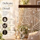 Spider Web Beaded Suncatcher Diy Kit Gothic Crystal Bead Craft Making Set 1