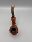 Stunning Large  Rusticated - Made In  Italy  Tobacco Estate Pipe