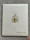 Vatican City Giovanni Paolo Ii Anno Ix 1987 7-coin Mint Set Silver 0 835 Lira