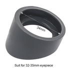 34 Mm Inner Dia  Rubber Eye Cups Stereo Microscope Telescope Eyepiece Eye Guards
