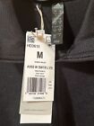 New Nwt Adidas Golf Jacket Women   s Medium Black Lightweight 1 4 Zip Piro Media