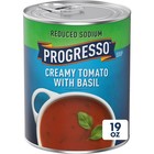  12 Pack    reduced Sodium  Creamy Tomato With Basil Soup  Gluten Free  19 Oz
