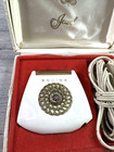 Vintage Lady Schick The Jewel Electric Shaver With Cord And Storage Box Works