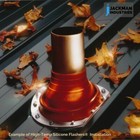 Flashers Black Epdm Square Metal Roof Pipe Flashing Boot  size 1-9  Made In Usa