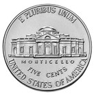 2025 - P     Bu  Jefferson Nickels From Logistics Rolls