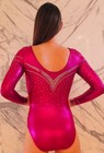 Gk Elite Gymnastics Leotard Adult Small As Competition Dance Aerialist Costume