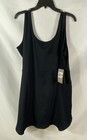 Nike Women s Black One Dri-fit Ribbed Racerback Active Mini Dress Nwt Size 1x