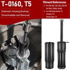 Extension Housing Bushing Installer   Removal Transmission Tool T-0160 For Gm