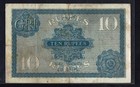 British India   10 Rs  1917    J B Taylor   Pick 7b   Vf